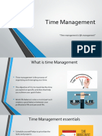 Time Management Presentation - Ahmad Waqqas