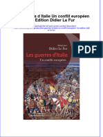 PDF of Les Guerres D Italie Un Conflit Europeen 1St Edition Didier Le Fur Full Chapter Ebook