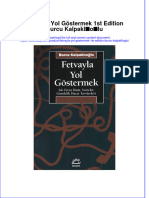 full download Fetvayla Yol Gostermek 1St Edition Burcu Kalpaklioglu online full chapter pdf 