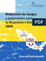 Guía del Participante Reducción de Riesgos y Preparación para la Respuesta a Desastres 2020- febrero 21