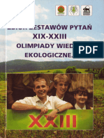 XIX-XXIII Olimpiada Wiedzy Ekologicznej