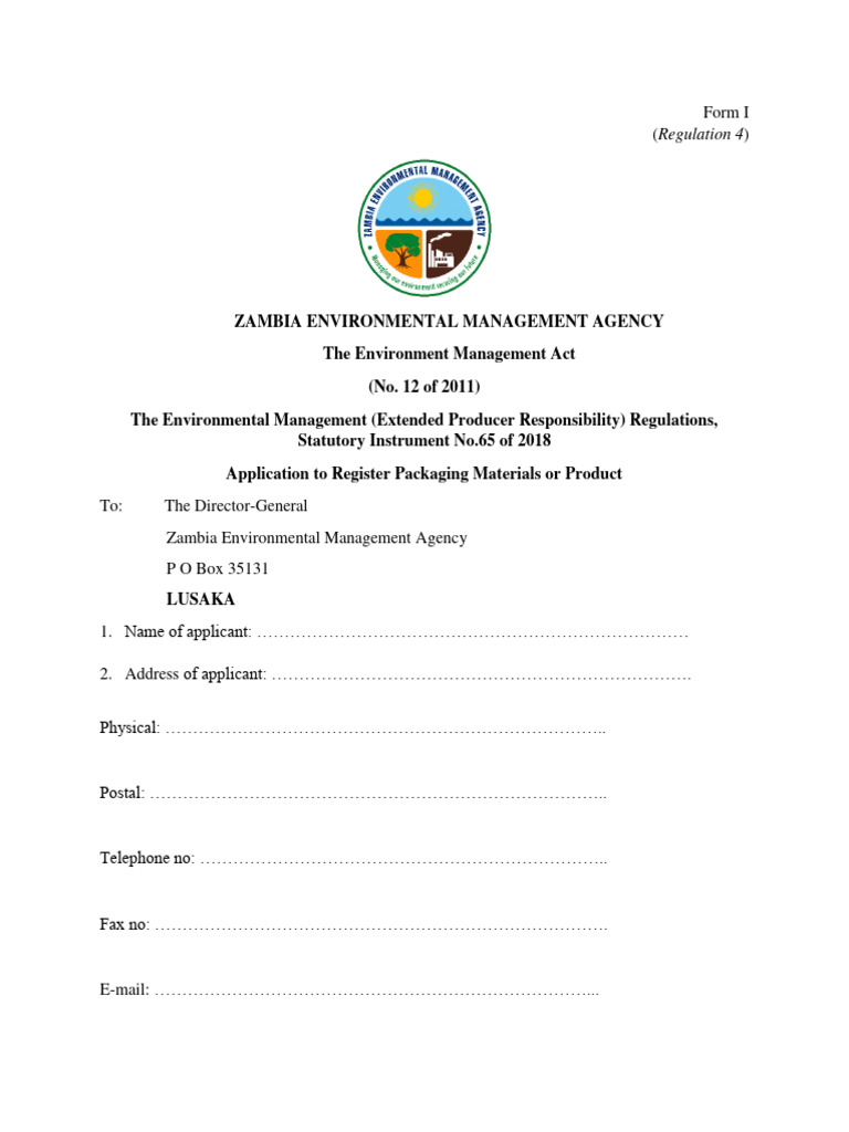 Form I Regulation 3 Registration | PDF | Computers | Technology ...