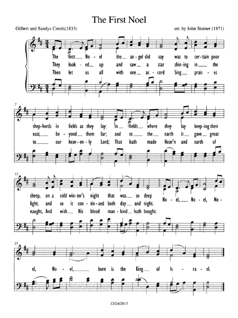 The First Noel PDF