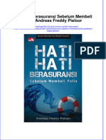 Full Download Hati Hati Berasuransi Sebelum Membeli Polis Andreas Freddy Pieloor Online Full Chapter PDF