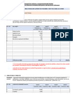 Date financiare la Formularul de aplicare PSAF_1