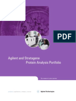 Agilent and Strata Gene Protein Analysis Portfolio