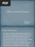 Object Oriented Design