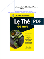 PDF of Le The Pour Les Nuls 1St Edition Pierre Rival Full Chapter Ebook
