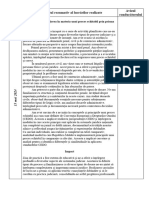 Data Conținutul Rezumativ Al Lucrărilor Realizate Avizul Conducătorului