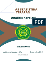 Statistika - Analisis Korelasi