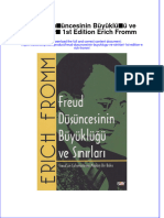 Full Download Freud Dusuncesinin Buyuklugu Ve Sinirlari 1St Edition Erich Fromm Online Full Chapter PDF