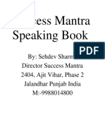 Success Mantra Speaking Book