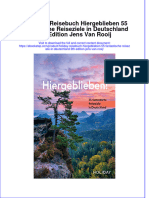 Full Download Holiday Reisebuch Hiergeblieben 55 Fantastische Reiseziele in Deutschland 9Th Edition Jens Van Rooij Online Full Chapter PDF