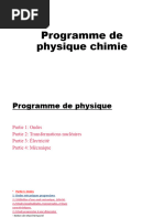 Programme Physique-Chimie 2 Bac PC 2025 | PDF
