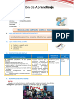 D4 A1 SESION COM. Declamación Del Texto Poético Dedicado A Mamá.