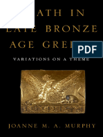 Joanne M. A. Murphy - Death in Late Bronze Age Greece. Variations On A Theme (Retail)