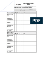 Ficha de Avaliação TCC alunos