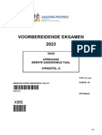 GR 12 Afrikaans P2 (FAL) N Question Paper