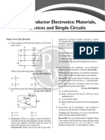 Semiconductor Electronics - Materials, Devices and Simple Circuits - PYQ Practice Sheet