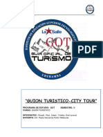 Guion Turistico City Tour Arreglado Original2.1