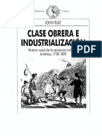 Clase Obrera E Industrializacion 1750 1850 by John Rule (z-lib.org)