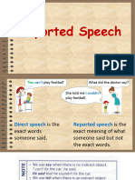 Reported Speech