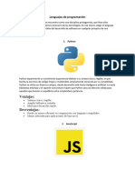 Lenguajes de Programación