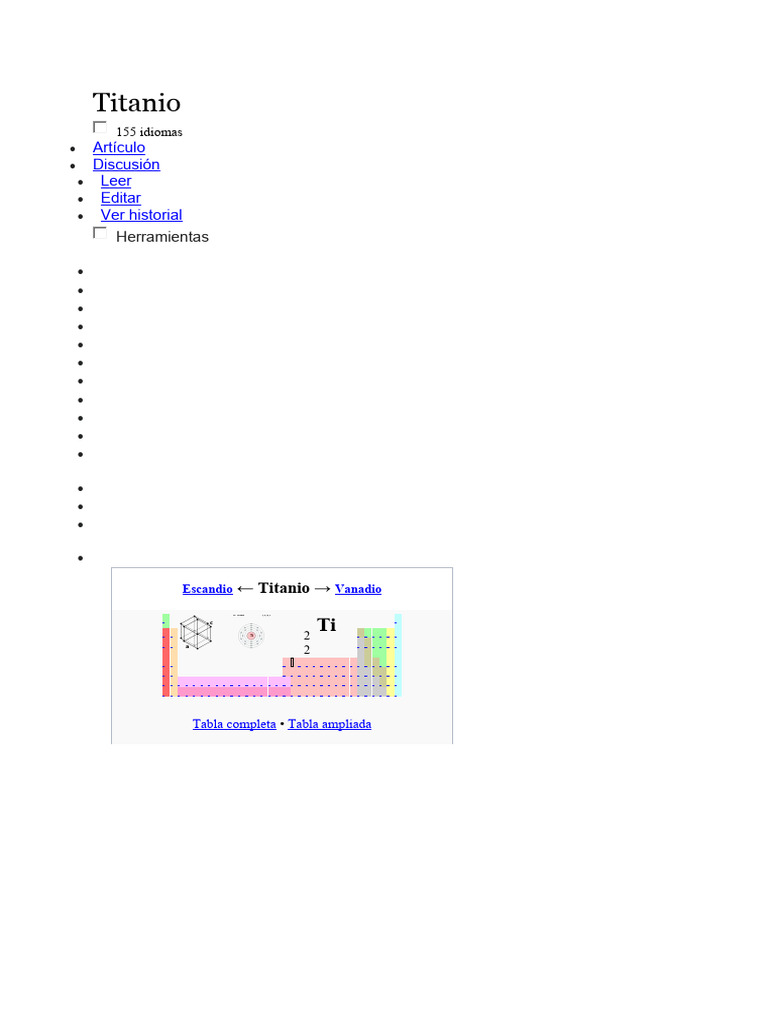Titanio | PDF | Titanio | Elementos químicos