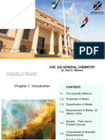 Chapter - 1 - Introduction To General Chemistry