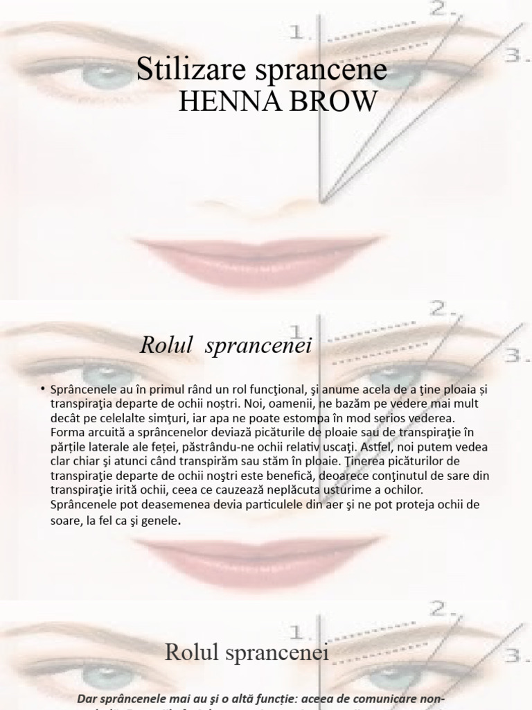 Sprâncene | PDF