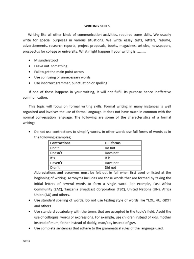 Mastering Formal Writing Skills | PDF | Proofreading | Verb