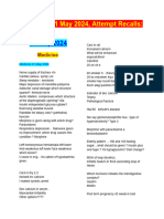 FCPS Part 1 May 2024, Attempt Recalls