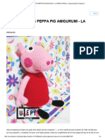 PATRÓN GRATIS PEPPA PIG AMIGURUMI - LA CERDITA PEPA - LuTepy Collecttion - Bloglovin