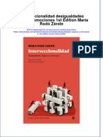 Full Download Interseccionalidad Desigualdades Lugares Y Emociones 1St Edition Maria Rodo Zarate Online Full Chapter PDF