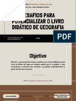 Desafios para Potencializar o Livro Didático de Geografia