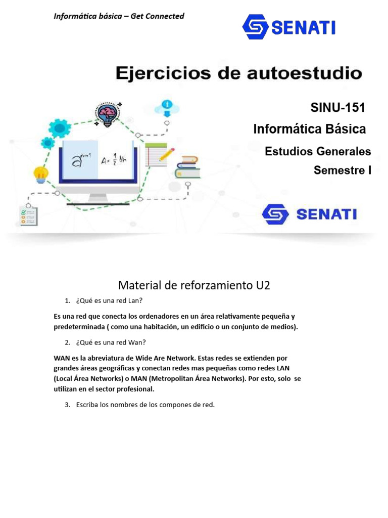 Tarea 2 Informatica Basica | PDF | Red de computadoras | Internet