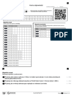 Test 2, Rozdział VI Karta Odpowiedzi