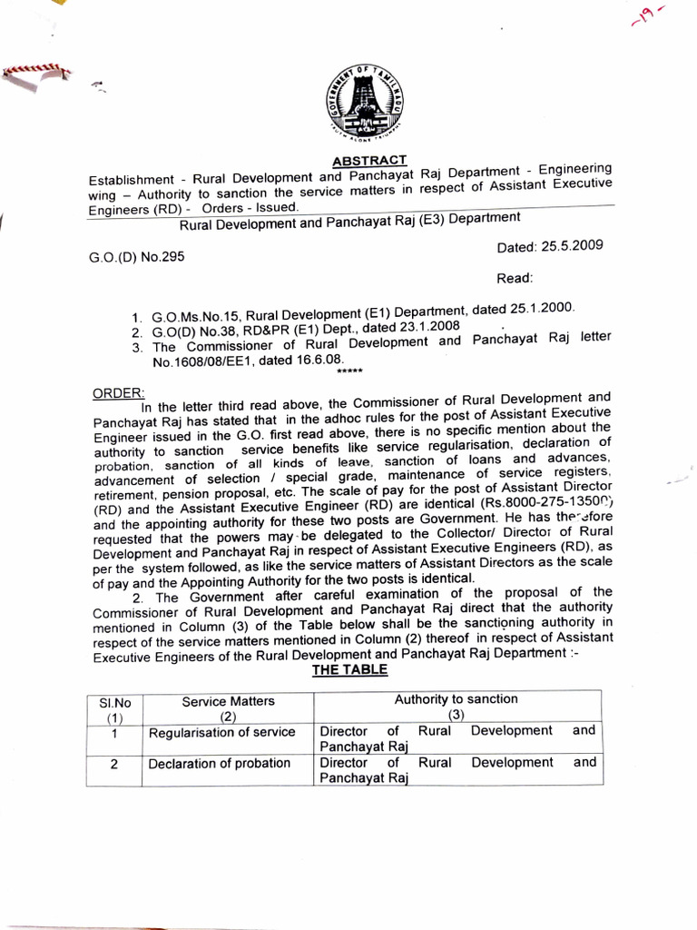 Delegation of Powers for AEE Service Matters | PDF | Government