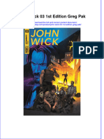 Full Download John Wick 03 1St Edition Greg Pak Online Full Chapter PDF