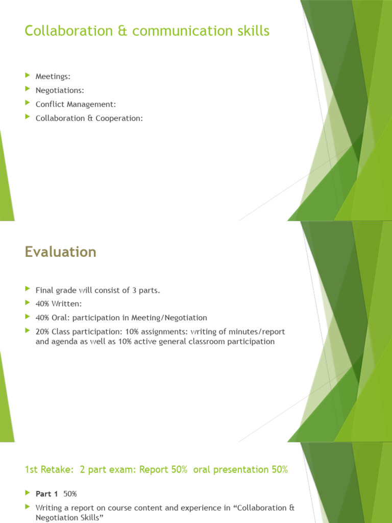 Collaboration and Communication Skills Guide | PDF | Learning | Negotiation