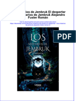 Full Download Los Misterios de Jembruk El Despertar 1 Los Misterios de Jembruk Alejandro Fuster Roman 3 Online Full Chapter PDF