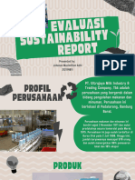 Johanes Maximillien Adhi - PPT Evaluasi Sustainability Report