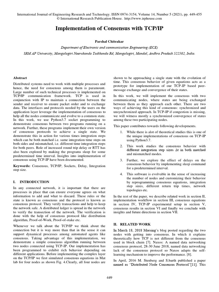 Ijertv 14 N 509 | PDF | Transmission Control Protocol | Internet ...