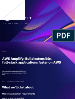 AWS - Amplify - Build Extensible - Full-Stack - Applications - Faster - On - AWS - FWM201