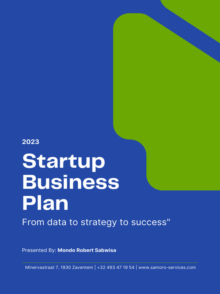 2023 Startup Business Plan Overview | PDF | Startup Company | Small ...