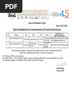 Rinex Technologies PVT Ltd. Group Discussion, PPT and Interviews Placement Circular