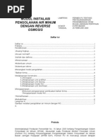 Download Modul Instalasi Pengolahan Air Minum Dengan RO by bangunismansyah SN73632404 doc pdf