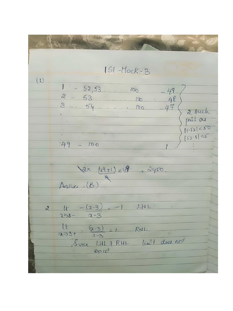 Practice Set 6 Solutions | PDF