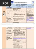 Grade 8 Algebraic Equations Lesson Plan | PDF | Algebra | Equations