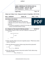 Designand Analysisof Algorithms